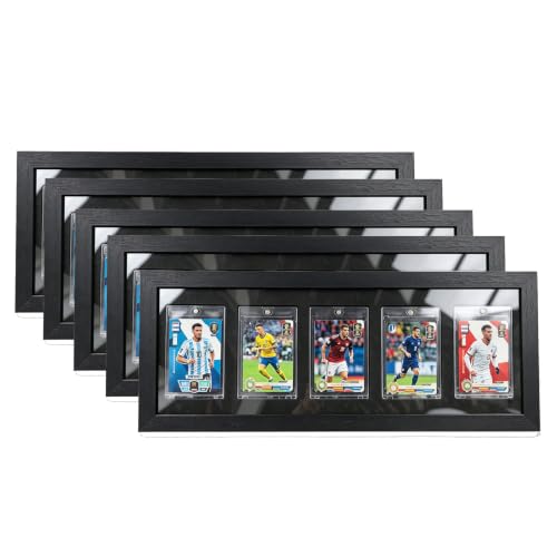 Sports Anime Game Card wall Trading Display Case Holds 5Card - 5P - size: 5-Card-5Pack-Trade