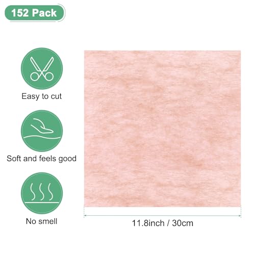 M METERXITY 152-Sheet Korean Cotton Wrapping Flower Paper, 11.8 Inch/ 30cm Waterproof Floral Wrapping Cotton Paper for Bouquets/Gift Packaging [Orange Pink] - color: Orange Pink