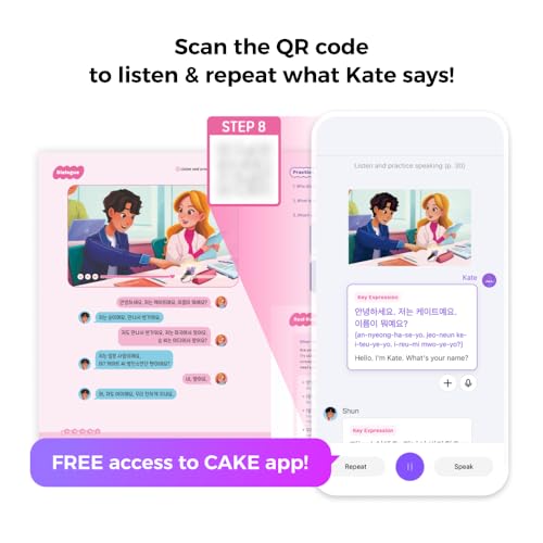 Easy Korean with BTS (New Cover Edition)- Basic Level Korean Study Book with Workbook and Free Online Lectures(Lessons with BTS Videos, Listening & Speaking Practice, and Grammar Quizzes)