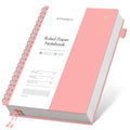 EMSHOI Lined Spiral Journal Notebook, 300 Pages, A4 Size (8.2'' x 11.2'') - color: Pink, size: A4