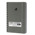 Nextnoid A5 Lined Spiral Notebook - 170 Pages, College Ruled, Sage Stone - color: ac-Sage Stone