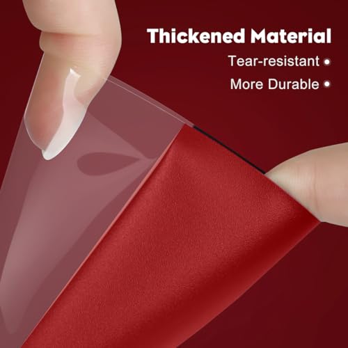 Carmine Red Dual Matte Card Sleeves, Katomula Card Sleeves for MTG, Standard Card Sleeve for PKM, Flesh & Blood - color: Carmine Red