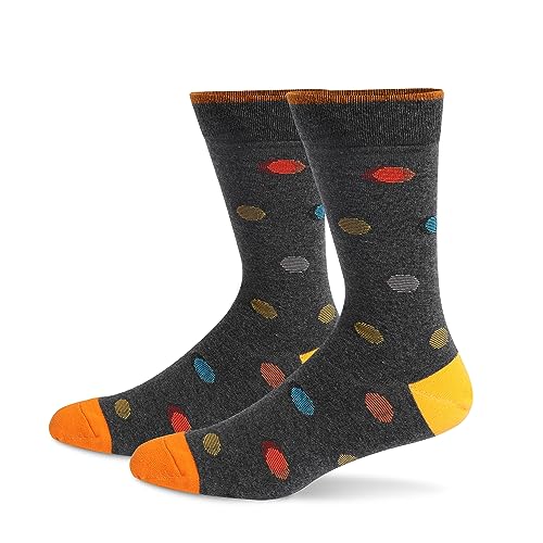 HHX YONLEE Dress Crew Socks Size 10-13/6-9 - color: 0-11 6 Pairs, size: 10-13