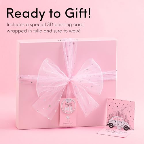 HAPPY LOLLI Pink LolliME DIY Journal Kit for Tween & Teen Girls Ages 8–14, Birthday Gift, 300+ Pieces Lockable Diary Set, Arts & Crafts, Scrapbook & Creative Journaling - color: Pink LolliME