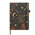 &And Per Se Lined Hardcover Notebook – A5 5.7"x8" College Ruled, 160 Pages, 100gsm Thick Paper – Aesthetic Journal for Women, Gift-Ready Planner, Everyday Writing Notebook (Lunar Leaf) - color: e.Lunar Leaf, style: Lined with Pattern