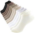 ACCFOD Womens Ankle Socks Athletic Running Low Cut Socks With Tab 6 Pairs - color: Neutral Color, size: 6-9