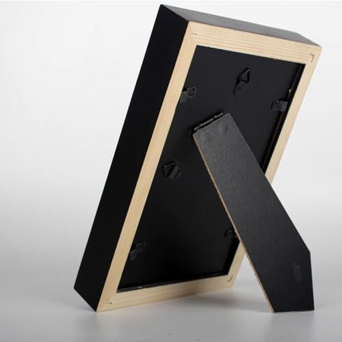 Sports Card Display Frame,Baseball Card Display Case,Trading Card Display Case , Baseball Card Display Case Wall Mount,Frame for Basketball Football Hockey Cards, Black Standard (1 Card )