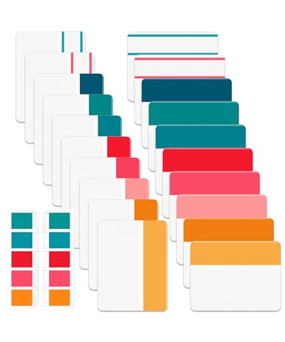 Mr. Pen- Sticky Index Tabs, 500 Pcs, 21 Sets, Colorful - color: Tropical