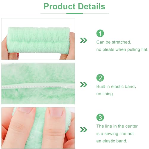 Chanaco Headband for Washing Face (Green) - color: Green