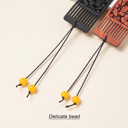 Flower Bookmark Wood Bookmarks for Women Book Lovers,Bookish Gifts for Women (Hollow Flower) - style: Hollow Flower