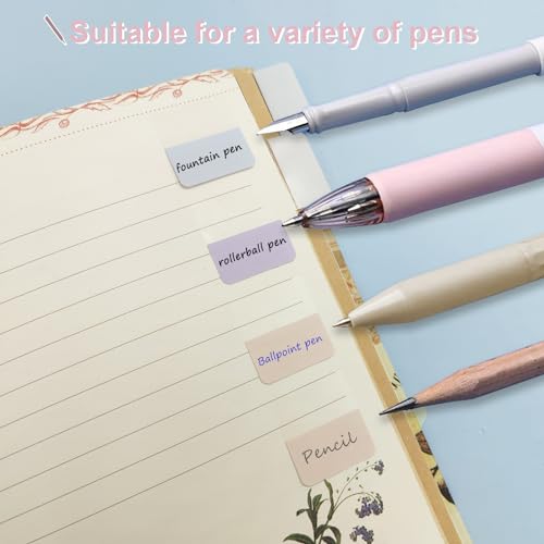 Potanro Sticky Tabs 720pcs Color Tabs for Notebooks 1 Inch Book Tabs - size: Medium