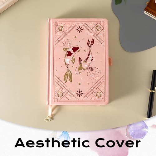 TIEFOSSI A5 Lined Journal Notebook 316 Pages for Women & Men - color: Pink, size: A5-Lined