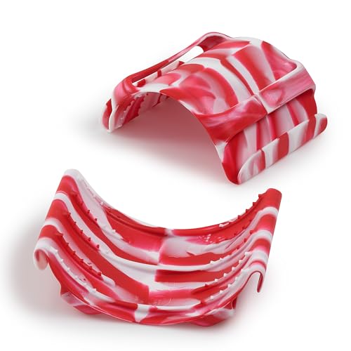 Silicone BBQ & Kitchen Mitt - 2pk Set (Camo Red, Small/Medium) - color: Camo Red, size: Small/Medium