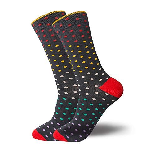 HHX YONLEE Dress Crew Socks Size 10-13/6-9 - color: 0-0 6 Pairs, size: 5-9
