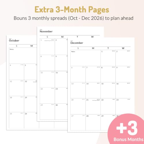 Forvencer 2027 Planner Weekly & Monthly, Flexible Cover Calendar Planner A5 - color: Green, size: 6.3"x8.4" (Jan 2027 - Dec 2027)