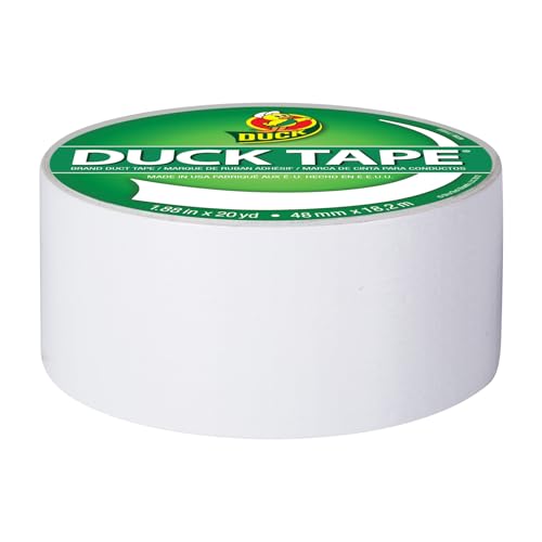 Duck 1265015 1.88" x 20 yd Winking Tape, Single Roll, White - color: White, size: Single Roll