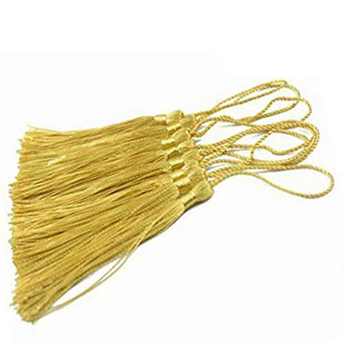 Creanoso Bookmark Tassels Gold (100-Pack)