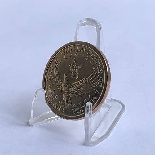 Mini Acrylic Trading Card Stand for display, Thickened, 50 Pack 1.4 In Tall - size: 50 PCS / 1.4"