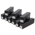 BCW QuickFold® Card Storage Boxes for Magnetics & Toploaders – 9 Pack | Trading Card Holder Box with Magnetic Closure | Easy Fold Assembly for Sports and TCG Cards - size: 9 Pack