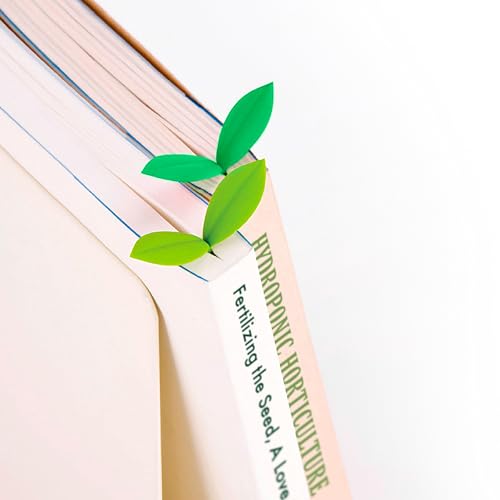 Genuine Fred Sprout Little Green Bookmarks, Set of 6 - style: Sprout