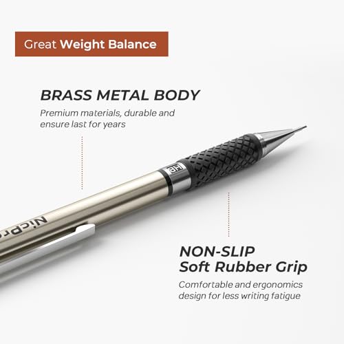 Nicpro 0.5 mm Art Mechanical Pencils Set in Case, 6 PCS - style: 6 Pack (0.5mm)