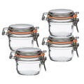 Le Parfait Super Terrine 125ml (4oz) Glass Canning Jar, Wire Bail Lid, 4 Pk - color: 125ml (Set/4)