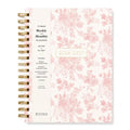 WORLD TRAVELER Academic Planner School Organizer Jul 2026-Dec 2027, 7"x9" - color: Pink Roses