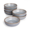 famiware Ceramic Soy Sauce Dish, 3oz Dipping Bowls Set of 6, Light Blue - color: Light Blue, style: Nature