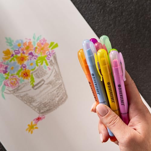 DIVERSEBEE Bible Highlighters and Pens No Bleed (Sorbet) - color: Sorbet
