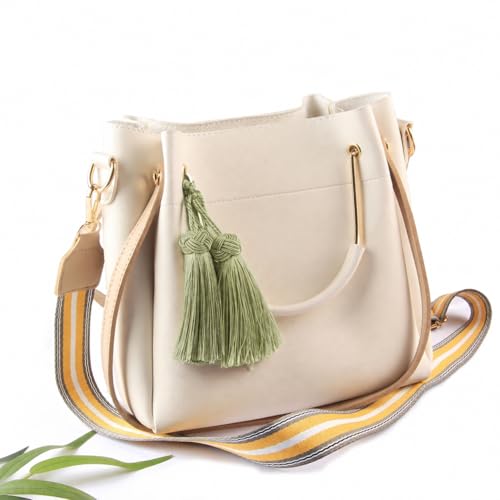 BEL AVENIR 8 Pcs Elegant Polyester Key Tassel Colorful Craft Tassels Charms - color: Green