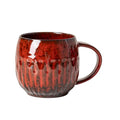 Crimson Ember Ceramic Mug, 21oz Reactive Glaze Coffee Mug, Gift for Him - color: 21OZ -A- Crimson Ember · POWER