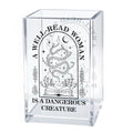 A Well-read Woman Is A Dangerous Creature Pen Holder Bookmark Holder - color: Transparent38