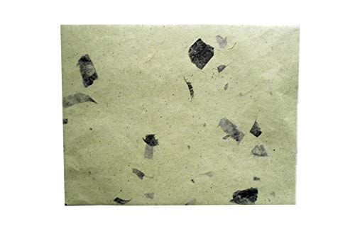 60 Sheets Handmade Mulberry Paper Natural Fiber Decorative Craft Paper Assorted Colors & Textures for Scrapbooking, Collage, Card Making, Bookbinding