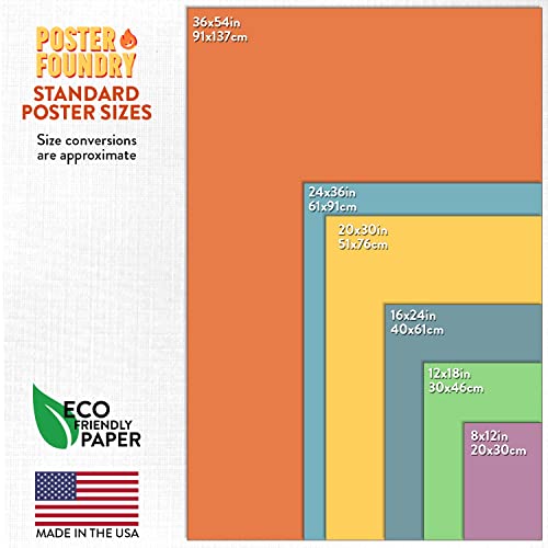 South Korea Vintage Political Map Poster Republic of Korea Provinces with Flag With North Korea Yellow Sea Of Japan Geography Map Cool Wall Art Print Poster 16x24 - size: 24"L x 16"W