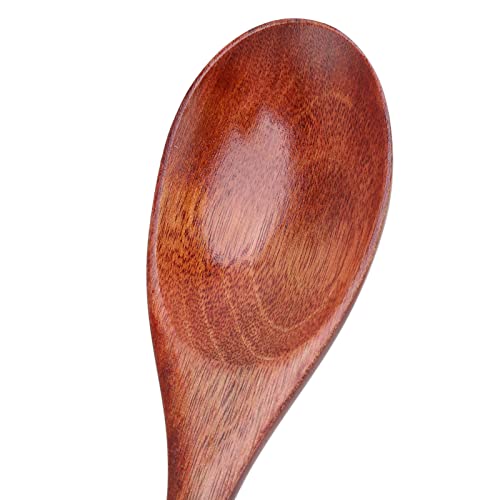 Wooden Cutlery Set, 3 PCS Wooden Spoon Fork Knife for Eating, Wooden Utensil Reusable Dinner Set with Case, Kitchen Flatware Set Travel Cutlery
