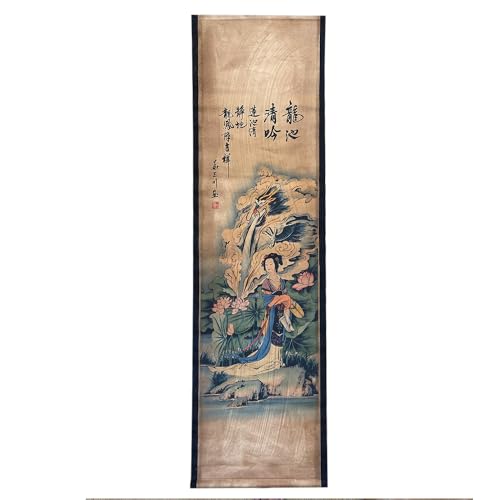 Wall Art Poster Prints Painting Paper Dragon Japan Style Geisha - color: B3