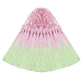 50Pcs 5 Inch Bulk Bookmark Tassel Kit for Graduation, Keychain(Pink Green) - color: Pink&green