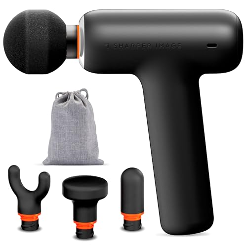 Sharper Image Powerboost Core Mini Percussion Massage Gun, 2026 Version - color: Black - Core