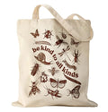 Miss Adola Cute Aesthetic Canvas Tote Bag for Women - color: Kind Kuncong
