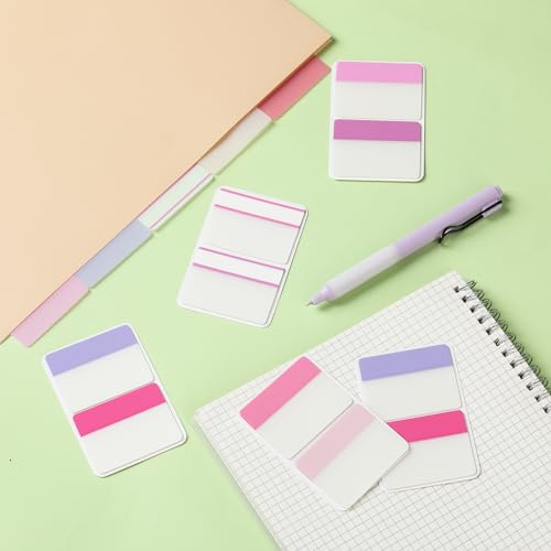 Mr. Pen- Sticky Index Tabs, 500 Pcs, 21 Sets, Blossom - color: Blossom