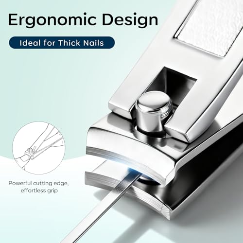 FAMILIFE Stainless Steel Manicure Set 11-in-1 Professional Nail Clipper Kit - color: Mint Green