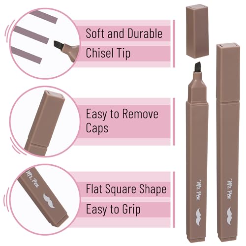 Mr. Pen- Aesthetic Highlighters No Bleed, 8 Pack, Assorted Colors | Chisel Tip, Cute Highlighters Assorted Colors for Journaling, Highlighting, Underlining, Fast Dry, Back to School Supplies - color: Autumn Colors 2, size: 8 Pack