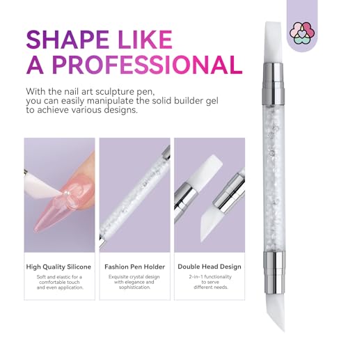 SAVILAND 60g Solid Builder Nail Gel Non-Sticky Sculpting Gel for Nail Art - size: 2.12 Fl Oz (Pack of 1)