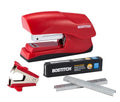 Bostitch Office Heavy Duty 40 Sheet with 1250 Staples and Staple Remover, No Jam Desktop Stapler, School Bulletin Boards, Office & Classroom, Red (B175-RED-VP) - color: Red