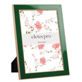 eletecpro 4x6 Enamel Picture Frame with Real Glass Cover, Green, 2-Pack - color: Green, size: 4x6