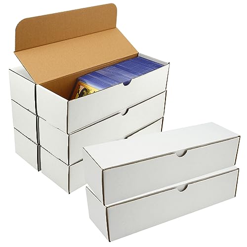 Trading Card Storage Box,8-Pack 6400 Count Cardboard TCG&Sport Card Box - size: 8-Pack