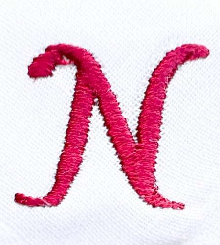 Monogrammed Handkerchiefs for Men 3-Pack Cotton, White Hankies - color: N