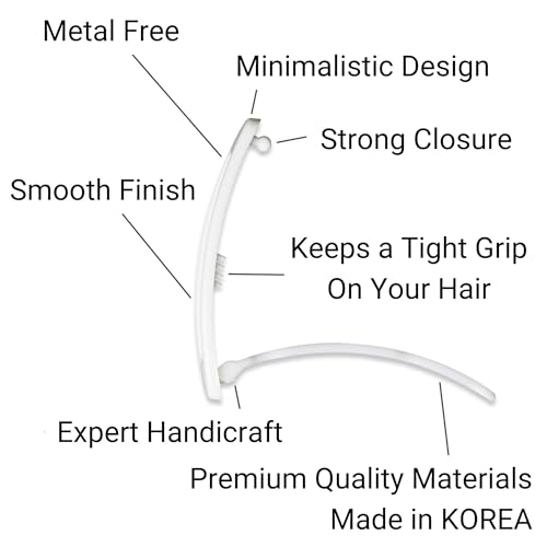 12pcs Hair Barrettes Set for Women and Girls, Hair Clips for Thick Thin Fine Hair, Non-metal Hair Accessories, Non-Slip Grip Handmade Snap Hairpin, BPA Free - color: SN11
