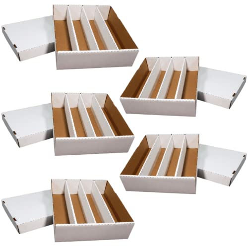 5-Pack • Monster 3200-count • Woodhaven Trading Firm Brand Trading/Gaming Card Storage Box (5)
