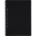Kokuyo Spiral Graph Notebook, 8.3'' x 5.8'' Business Journal A5 Soft Ring Notebooks with 5mm Grid Ruled, 70 Perforated Sheets, Black 1 Subject Notebook, Note Taking for Work.Japan Import(SU-SV437S5-D) - size: A5